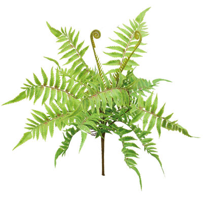 Theme Park Artificial Landscape Trees Fern Bush 20-40cm Natural Looks Realistic