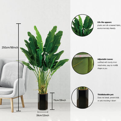 120-180cm Artificial Potted Plants Bird Of Paradise For Living Room Decor