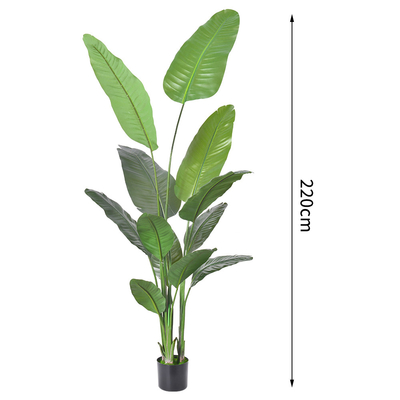 H160cm Artificial Traveller's Palm Customized Decorated For Store Office Corner Home Decor