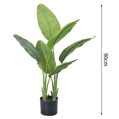 H160cm Artificial Traveller's Palm Customized Decorated For Store Office Corner Home Decor