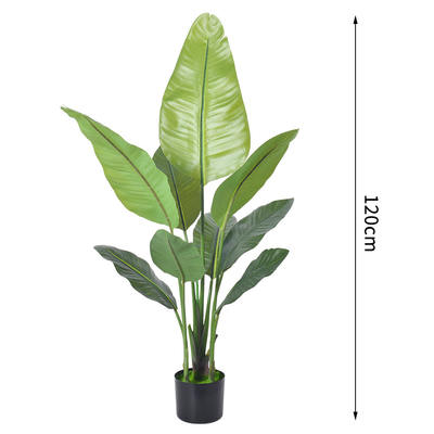 H160cm Artificial Traveller's Palm Customized Decorated For Store Office Corner Home Decor