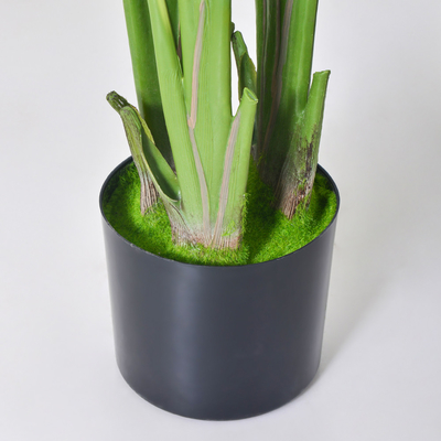 H160cm Artificial Traveller's Palm Customized Decorated For Store Office Corner Home Decor