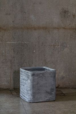 5inch Grey Square Plant Pots , Grey Square Plant Pots Indoor Outdoor
