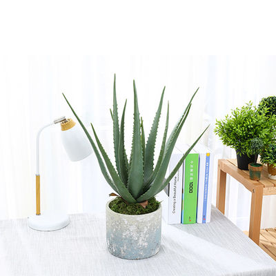 Plastic Artificial Aloe Vera For Indoor Decoration Fake Plants
