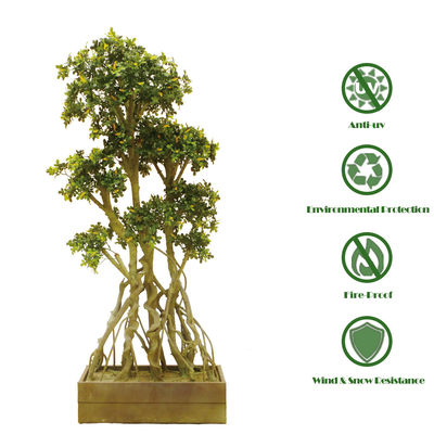 China Wholesale Boxwood Tree Decoration Plant Artificial Boxwood Tree Bonsai For Decoration