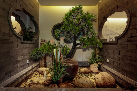 Chinese Pine Artificial Floor Plant For Landscpaing Decoration Long Lasting Leaves