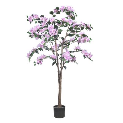 Toptan satış 150cm 180cm Yapay Bougainvillea Ağacı - Model C Açık Pembe Haihong Fabrika Doğrudan UV Dirençli Yapay Çiçekler Toplu Dekorasyon