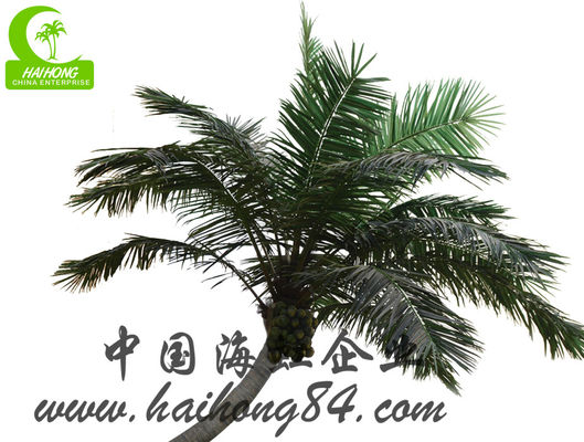 All season 400cm Height Artificial Tropical Tree , Large Artificial Outdoor Trees Durable