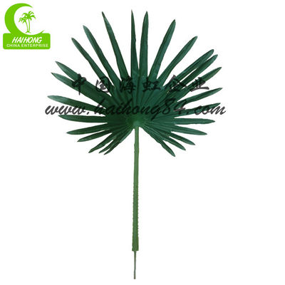 Handmade PE Leaf 450cm Fake Outdoor Tropical Plants For Star Hotel