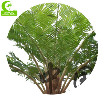 Realistic HAIHONG 230cm Height Artificial Tropical Tree For Theme Park