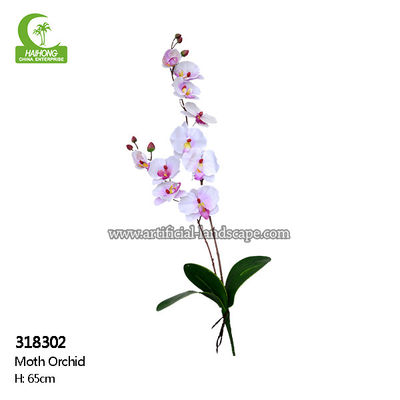 Anti Fading 65cm Artificial Moth Orchid In Various Colors