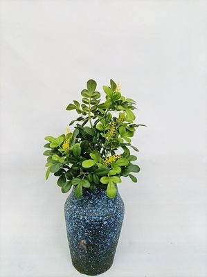 20CM Height Artificial Gardenia Bush Home Garden Table Decor