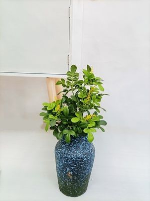 20CM Height Artificial Gardenia Bush Home Garden Table Decor