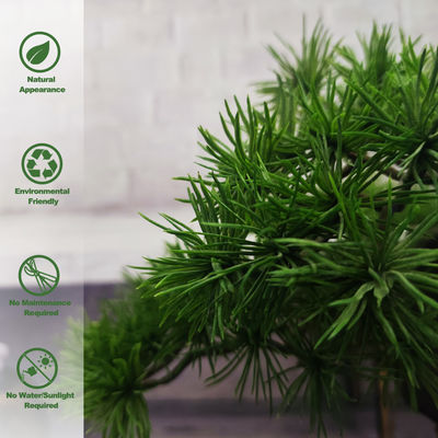 50cm Artificial Pine Trees Fake Potted Plants Bonsai For Office Decoration